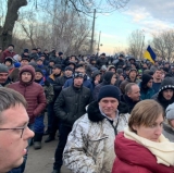 Отношение к протестам против размещения эвакуированных из Китая украинцев